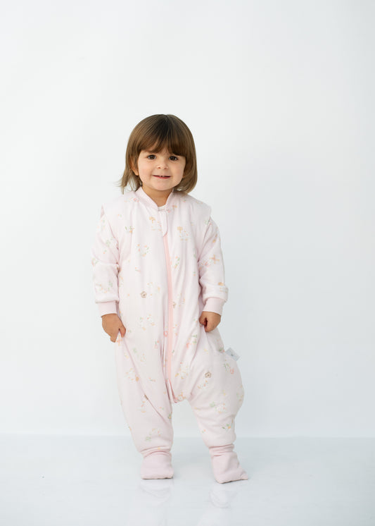 Saquito Farmyard PINK con Pies - Tog 2.5