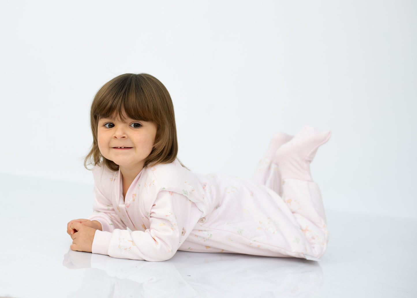 Saquito Farmyard PINK con Pies - Tog 2.5