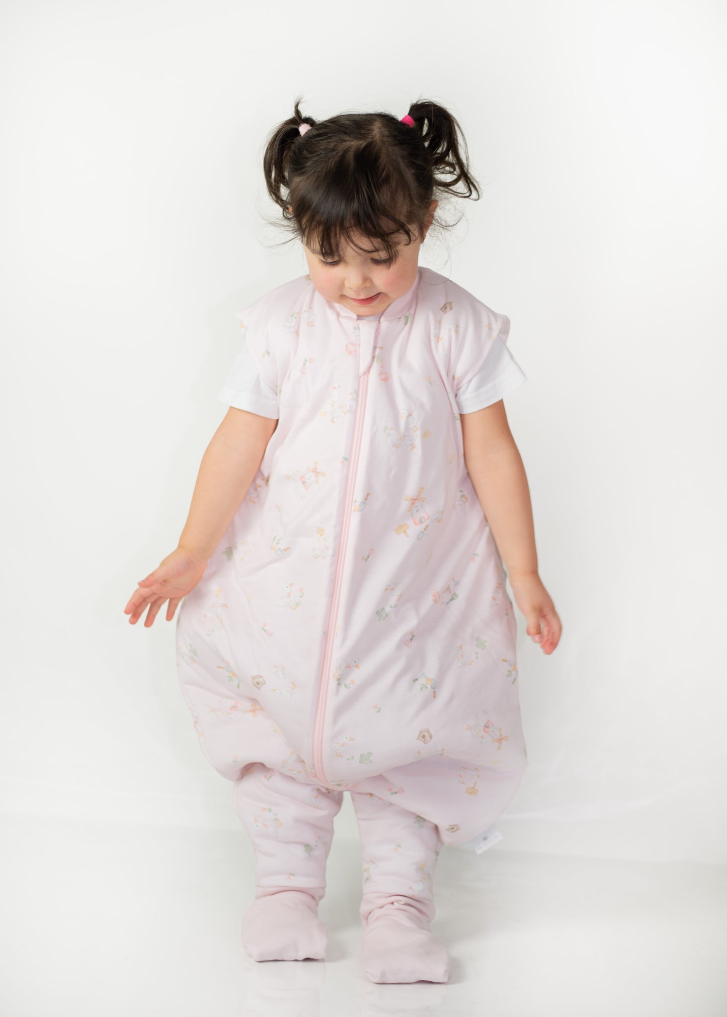 Saquito Farmyard PINK con Pies - Tog 2.5