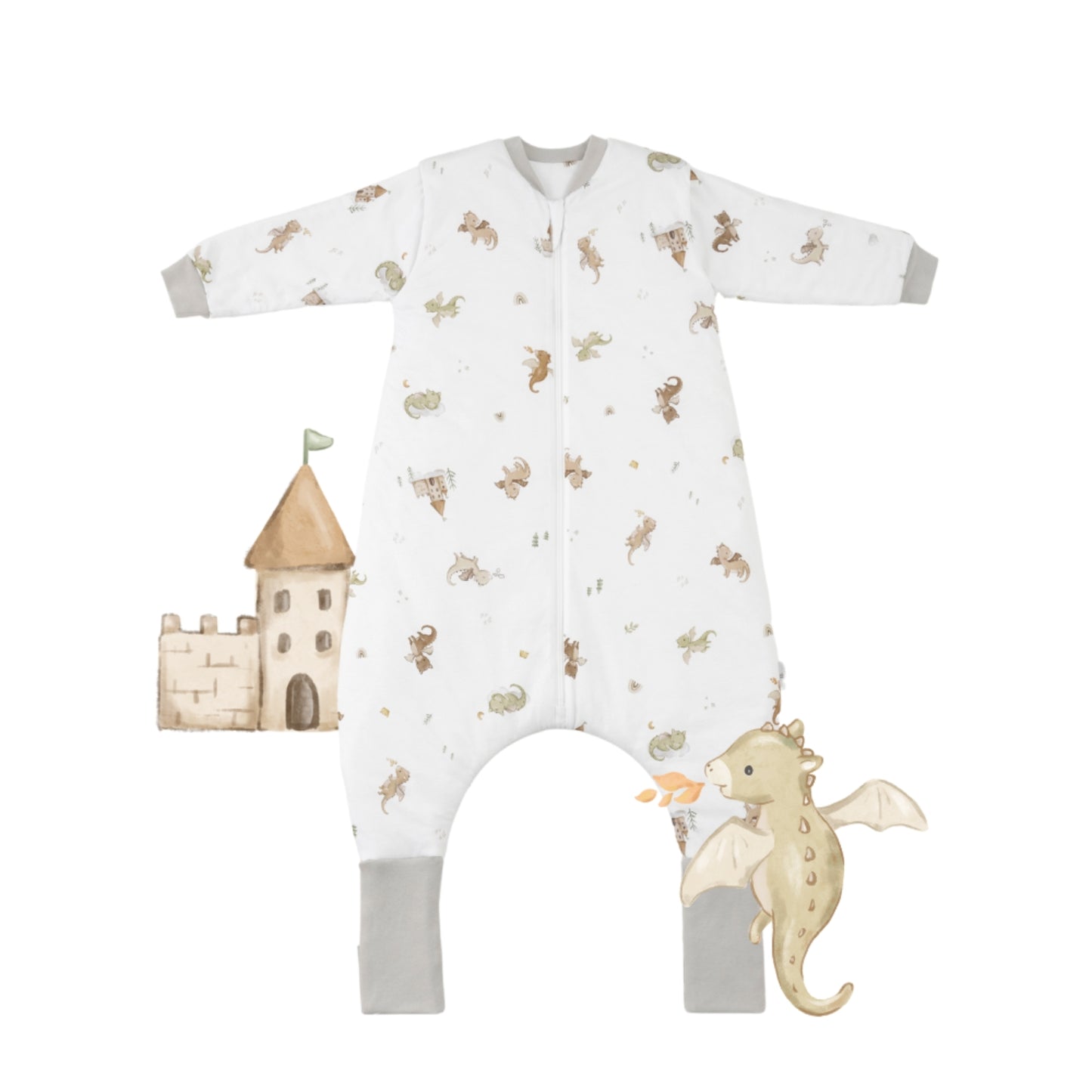 Saquito Dragones con Pies - Tog 2.5